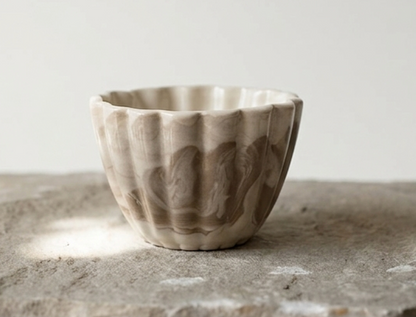 Scallop Teacup