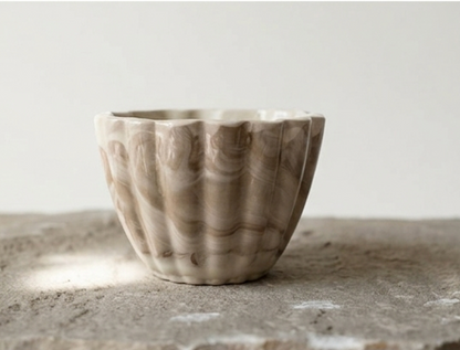 Scallop Teacup